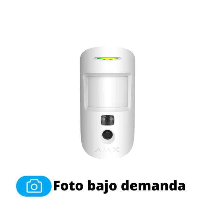 Sensor de movimiento con fotos por alarma y bajo demanda AJAX MOTIONCAM (PhOD)